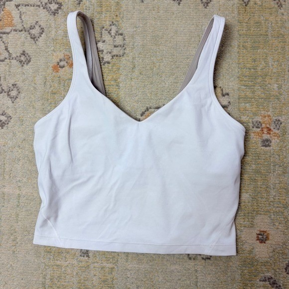 lululemon athletica Tops - Lululemon white Align Tank top size 6